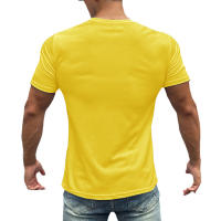 Camiseta Deportiva Para Hombre Transpirable Con Manga Corta Secado Rápido Camiseta De Fitness Con Malla Camiseta De Seda De Hielo Para Fútbol Ropa De Gimnasio - details 14
