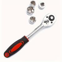 Juego De Herramientas De 46 Piezas Con Llave De Eje Y Destornillador Combinado Herramienta De Reparación Automática Para Coche - details 4