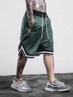 Shorts De Baloncesto Para Hombre Deporte Fitness Verano Malla Secado Rápido Pantalones Casuales Transpirables De Manga Corta - details 4