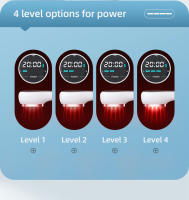 Dispositivo De Terapia De Luz Roja Y Infrarroja 650nm 808nm Para Alivio Del Dolor Artritis Y Curación De Heridas Equipo Físico De Salud Cuidado Personal Con Luz Roja Y Infrarroja - details 10