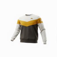 Sudadera de hombre Kappa Baldo algodón verde, sin capucha cuello redondo y puños acanalados para uso diario y estilo urbano - details 1
