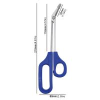 Tijeras De Uñas Angulares De Acero Inoxidable Para Hombres Y Mujeres Herramienta De Corte De Cutículas Y Uñas De Mano Y Pie - details 11