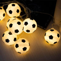 Luces LED De Fútbol Para Decoración De Ambiente Interior Y Fiestas Batería Alimentada Decoración De Habitación Para Niños Luz Navideña Cálida - details 8