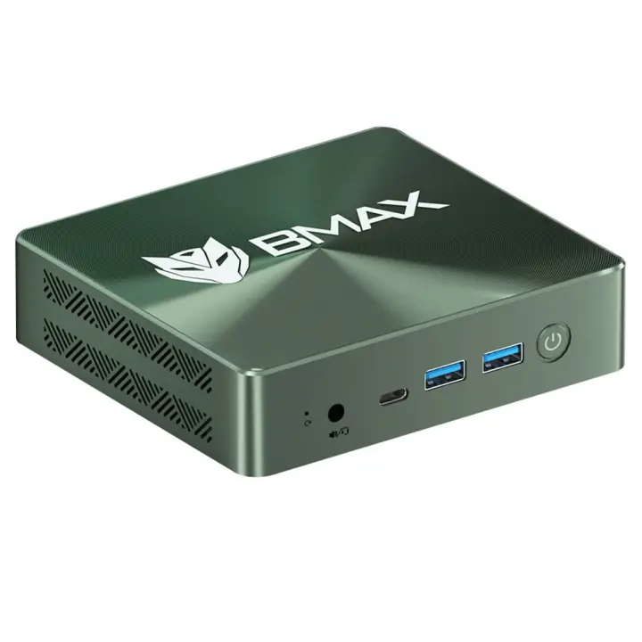 BMAX Intel i5 Mini PC B6 Pro, Intel Core i5-1030NG7, 16GB RAM, 512GB SSD, Windows 11, Gráficos Intel Iris Plus, Wifi 5, Bluetooth 4.2, 3*USB 3.0, 2*HDMI 2.0, 1*Type-C, 1*LAN, Compacto y Alto Rendimiento para Oficina y Entretenimiento, Home, Office, Christ - 1