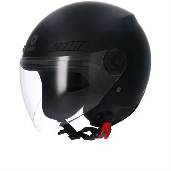 CASCO JET SHIRO SH-62  GS MATE CON PANTALLA - 1