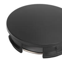 Hub Cap Cover Fibra De Carbono 57mm Centro De Rueda Universal Protector Plástico Con Abrazaderas Metálicas Para Coches - details 0