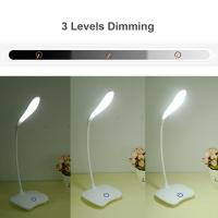 Lámpara De Escritorio LED Recargable Por USB Protección Ocular Para Lectura Y Dormitorio Luz Nocturna Para Habitación - details 3