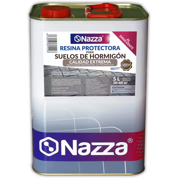Resina Protectora para Suelos de Hormigón al Disolvente CALIDAD EXTREMA  Alto Rendimiento a Una Sola Capa - 1