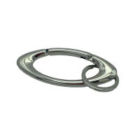 Llavero Multifuncional De Aluminio Para Hombres Negro Accesorio De Cinturón De Montañismo Llavero Redondo Unisex - details 6