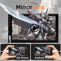 Hippcron 7" Radio De Coche 1 Din MP5 Jugador Multimédia Universal Con Cable CarPlay Android Auto Pantalla Táctil Mirror Link - details 1