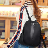 Mochila Casual De Moda Para Niñas De Color Sólido Resistente Al Agua Y a La Salpicadura Gran Capacidad Ligera Para Salir - details 4