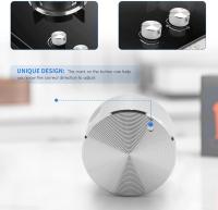 5pcs Metal Gas Stove Knobs 6mm Cooker Control Range Oven Knob Knob Gas Hob Switch Kitchen Replaceme/bl - details 2