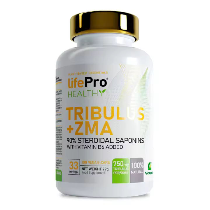 LIFE PRO NUTRITION TRIBULUS + ZMA 100 CAPS - Aumenta Fuerza y Rendimiento Físico - Incrementa la Testosterona - 1