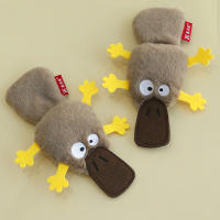 Juguete Para Gatos De Masticar Con Aroma a Hierba De Gato Y Papel Sonoro Platypus Juguete Interactivo Para Limpieza De Mandíbula Y Diversion De Gatos Accesorios Para Mascotas - details 1