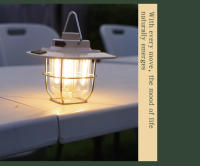 Lámpara De Camping LED Recargable Portátil Retro Con Iluminación Continua Para Exteriores Luz De Emergencia Nocturna Con Soporte Para Colgar - details 14