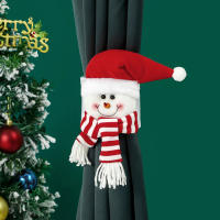 Gancho De Cortina Navideño Con Santa Y Payaso Decoración De Ventana Fijador Rápido Para Cortinas Adornos De Navidad - details 3