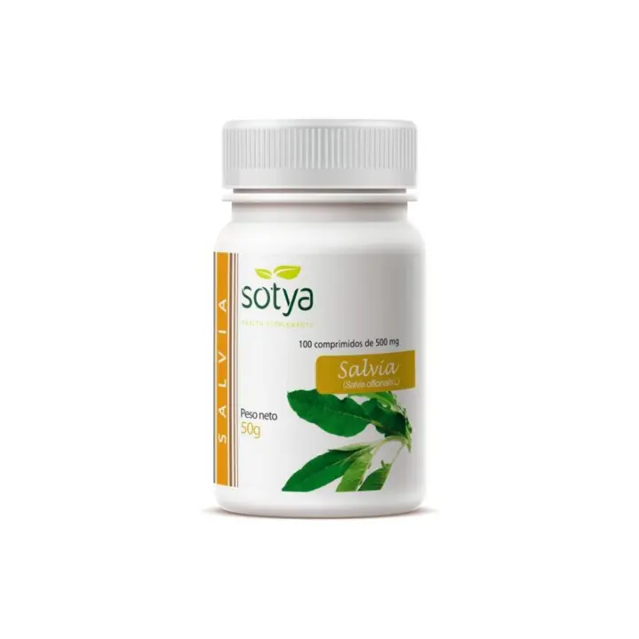 Sotya Salvia 500mg para Menopausia y Digestión Lenta - 1