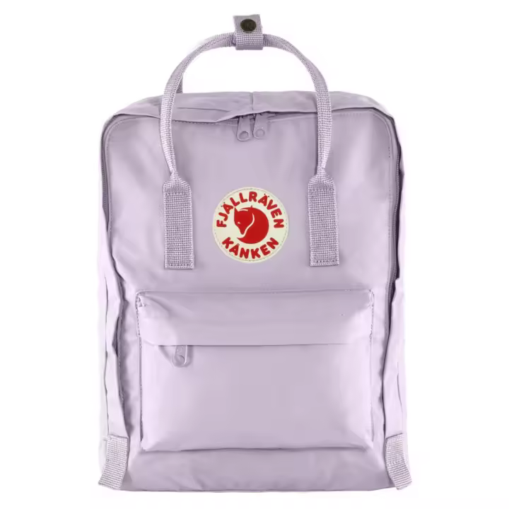 Mochila Lila Fjallraven Kanken Pastel Lavender 16L Resistente y Versátil - 1