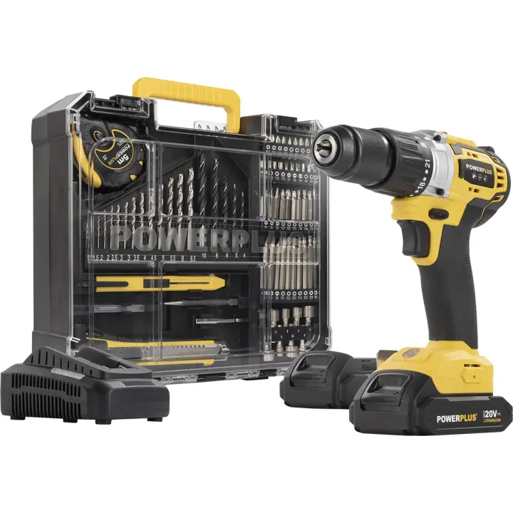 TALADRO ATOR.POWX00850 20V 2B 2AH+MAL+AC - 1