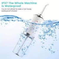 Irrigador Bucal Inalámbrico Recargable USB，Ocho boquillas， - Limpieza Profunda Portátil Impermeable - details 0