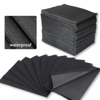 50/125PCS Almohadillas De Tatuaje Desechables Negras Fundas Para Mesa De Tatuaje Suministros De Papel Higiénico Para Pacientes Dentales - details 0