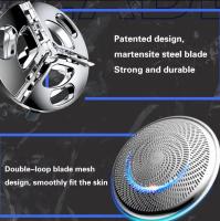 Afeitadora Eléctrica Para Hombres Tamaño De Bolsillo Lavable Recargable Inalámbrica Trimmer Cuchilla Rastreable Viaje Afeitadora Portátil Para Rostro Y Barba - details 5