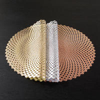 DESEOS Salvamanteles redondos individuales | Juego de 4 | De PVC | Diametro 35 cm | Lavables | Ideal para Decoración de Mesa - details 4