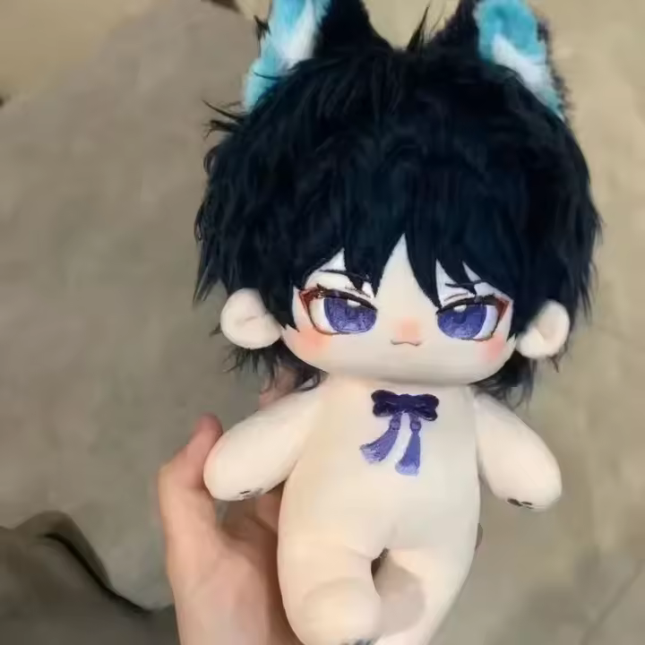 Muñeco De Peluche Grande 20cm Con Orejas Largas Y Cola Grande Peluche Gris Suave Juguete Ideal Para Niños Regalo Perfecto - 1