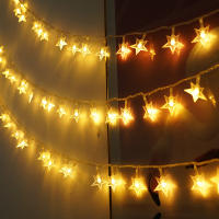 Luces De Estrella LED Para Navidad Y Bodas 1.5m/3m/6m/10m Caja De Batería Iluminación De Cortina De Aire Para El Hogar Y Fiestas - details 2