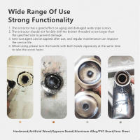 Herramienta De Mano Doble Cabeza Tap Fregadero Válvula Extractor De Tornillos Rotos Herramienta Para Eliminar Tornillos Rotos En Tubos De Agua Y Alambre - details 11