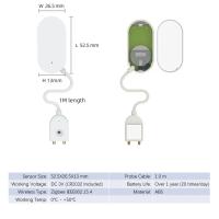 Sensor De Fuga De Agua Zigbee Tuya Detector De Humedad Para Casa Inteligente Compatible Con Smart Life Y Tuya Smart - details 3