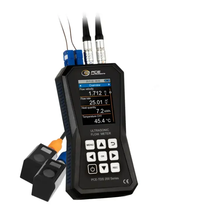 PCE-TDS 200+ S Medidor de Temperatura y Humedad con Registro en Tiempo Real y Tarjeta SD 2GB - 1