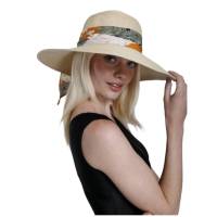 Kebedo Moda Sombrero de Paja de ala Ancha para Mujer, Gorra de paja mujer protección UV, Gorro Pamela Grande, Sombrero Femenino Verano para el Sol, Playa, Jardín, Vacaciones, Talla Unica Ajustable 56-57CM - details 3