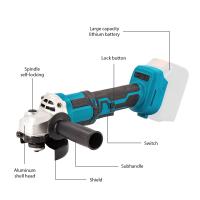 125mm Amoladora angular inalámbrica, 1000W máquina de corte eléctrica sin escobillas,13000RPM herramientas de carpintería para batería de 18V Makita - details 1