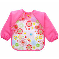 Bib De Alimentación Impermeable Para Bebé Estilo Bandana Con Mangas Completo Para Niña Y Niño Toallas Para Echarse Y Llorar Para Recién Nacidos - details 8