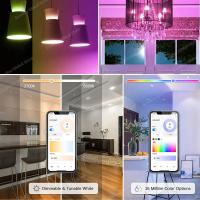 Bombilla LED Inteligente EWelink E14 Luz Candle RGB Control Remoto APP Y Voz Google Home Decoración Para Habitación - details 4
