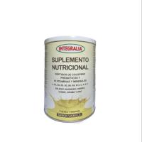 Suplemento nutricional vainilla (300 mg) Integralia. Suplemento nutricional adultos y senior. Es un complemento alimenticio con minerales, vitaminas, péptidos de colágeno, y prebióticos. Ayuda a aumentar la masa muscular estados de madurez . - details 0