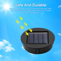 4PCS Luces Solares Interchangeables Para Jardín Y Camino Impermeables Con Luz De Ambiente Modernas Instalación Auto-Contenida Fuente De Energía Solar - details 0