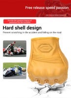 Guantes De Motocicleta De Cuero Genuino Para Hombres Invierno Moto Guantes De Verano Cuero Oveja Táctil Protección De Codo - details 3