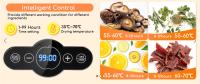 Aigostar Deshidratador Eléctrico de Alimentos, 240W, Control de Temperatura 35-70°C, Temporizador 99h, 5 Bandejas Extraíbles, Cuerpo de Acero Inoxidable, para Carne, Fruta y Verdura, Libre de BPA - details 1