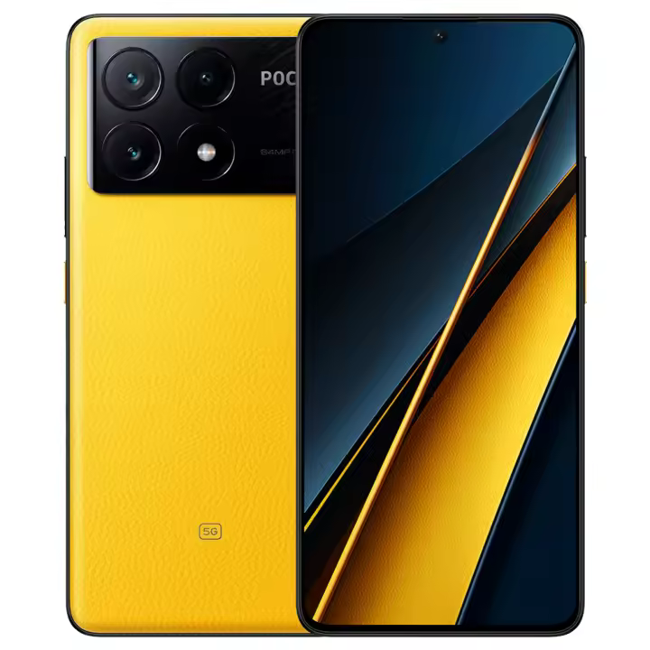Xiaomi POCO X6 Pro 5G Smartphone NFC Pantalla AMOLED 6.67" Resolución 1.5K 120Hz Procesador Dimensity 8300-Ultra Cámara triple 64MP OIS 5000 mAh Carga turbo 67W Xiaomi HyperOS - 1