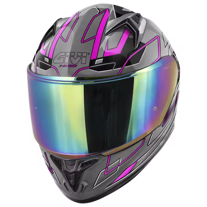 Casco Integral Givi 50.9 Assault Titanio Rosa - 1