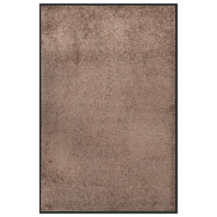 vidaXL Felpudo marrón 80x120 cm - 1