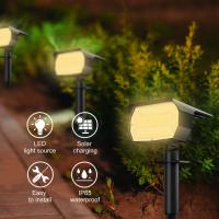Luces Solares Para Paisaje IP65 Impermeables Con 3 Modos Luz Solar Para Jardín Camino 72/68 LED Modernas Para Exterior - details 3
