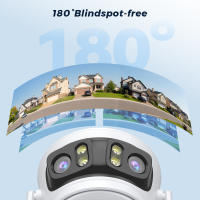 Cámara PTZ IP BESDER 15MP Wifi Ángulo Amplio De 180° Exterior Seguridad 9MP Protección Onvif RTSP O-Kam pro Vigilancia Automática - details 1