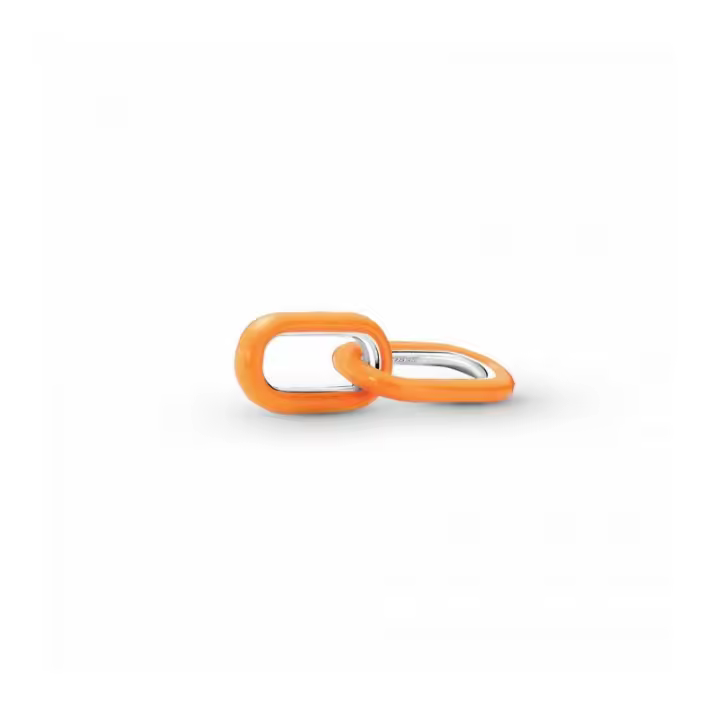 Link Doble en plata de ley Naranja Brillante Pandora ME - 791971C01 - 1