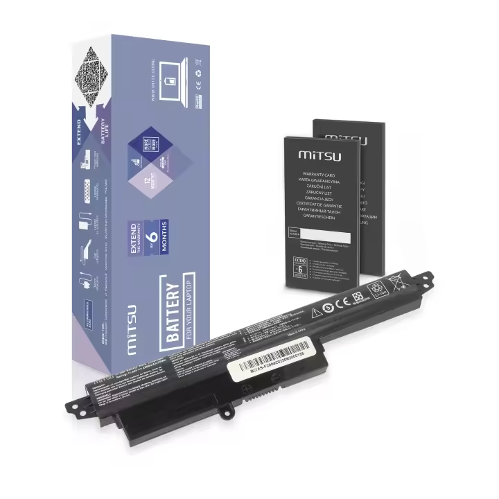 Batería Mitsu Para Asus Vivobook S200, X200 - 1