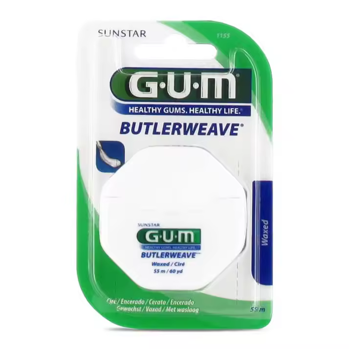 Gum Seda Dental con Cera - Remueve Placa Bacteriana - Reduce Gingivitis - 1