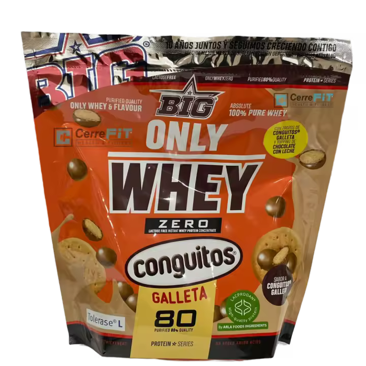 Only Whey Zero 250g - Big / sin lactosa / baja en grasas / deliciosa - 1
