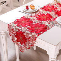 Mantel Navideño Bordado Con Diseño De Enseña Navideña Para Decoración Del Hogar Y Año Nuevo Material De Poliéster - details 12